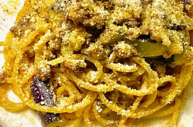 Spaghetti meat sauce